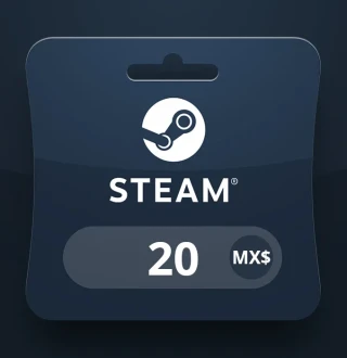 Steam Wallet MXN 20 Gift Card MX