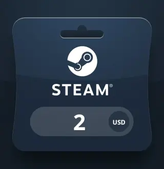 Steam Wallet USD 2 Gift Card KG