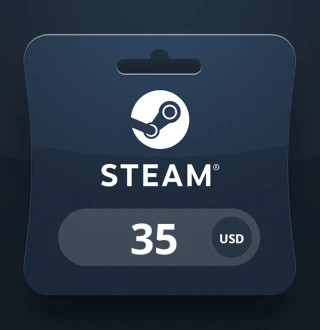 Steam Wallet USD 35 Gift Card TM