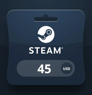 Steam Wallet USD 45 Gift Card TM