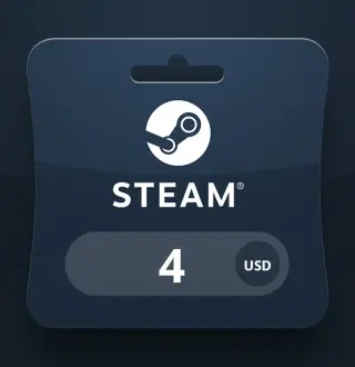Steam Wallet USD 4 Gift Card HN