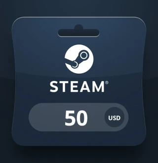 Steam Wallet USD 50 Gift Card TM
