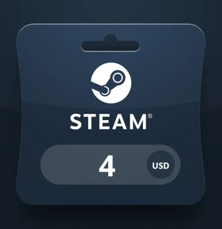 Steam Wallet USD 4 Gift Card MD