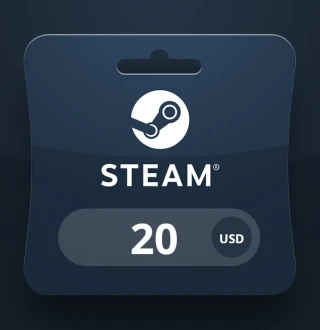 Steam Wallet USD 20 Gift Card AZ