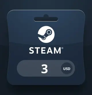 Steam Wallet USD 3 Gift Card PY