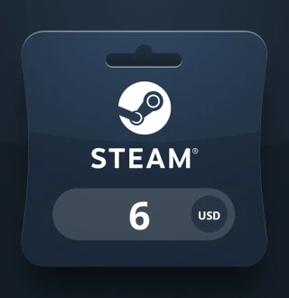 Steam Wallet USD 6 Gift Card EG