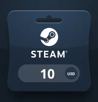 Steam Wallet USD 10 Gift Card EG
