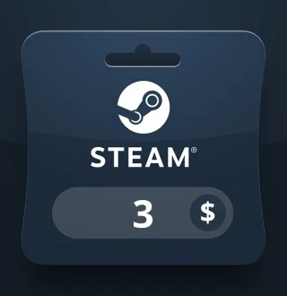 Steam Wallet USD 3 Gift Card EC