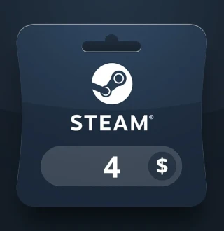 Steam Wallet USD 4 Gift Card EC