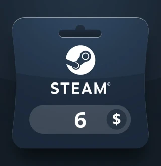 Steam Wallet USD 6 Gift Card EC