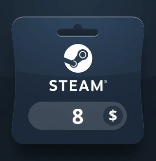 Steam Wallet USD 8 Gift Card EC