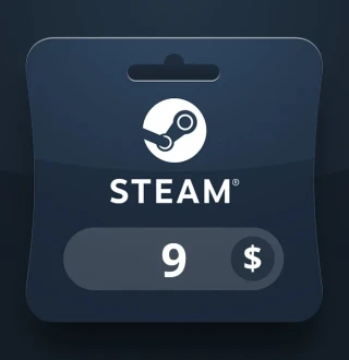 Steam Wallet USD 9 Gift Card EC