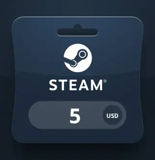 Steam Wallet USD 5 Gift Card VE