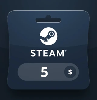 Steam Wallet USD 5 Gift Card IQ