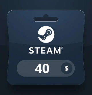 Steam Wallet USD 40 Gift Card OM