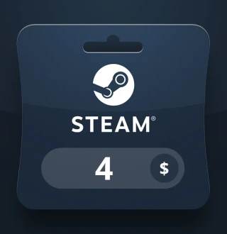 Steam Wallet USD 4 Gift Card YE