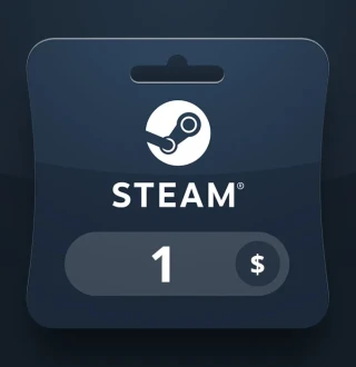 Steam Wallet USD 1 Gift Card YE