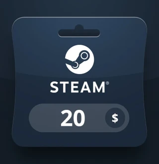 Steam Wallet USD 20 Gift Card LB