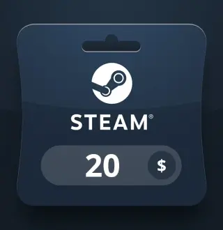 Steam Wallet USD 20 Gift Card MA