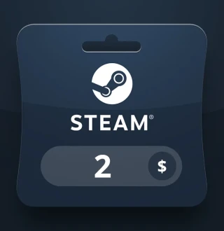 Steam Wallet USD 2 Gift Card LY