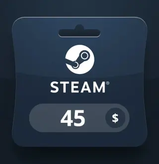 Steam Wallet USD 45 Gift Card BD