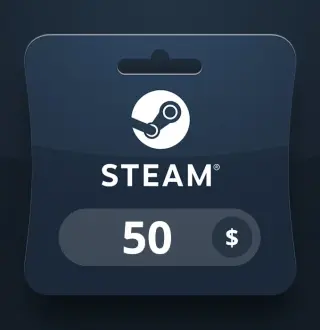Steam Wallet USD 50 Gift Card PK