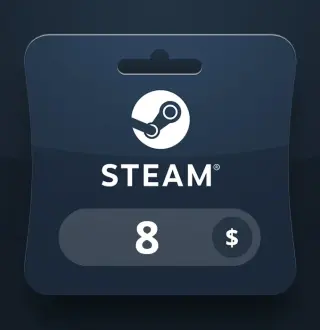 Steam Wallet USD 8 Gift Card NP