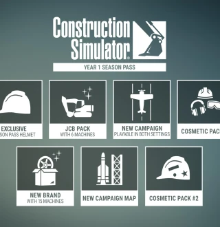 Construction Simulator - Year 1 Season Pass DLC EU PC Steam CD Key