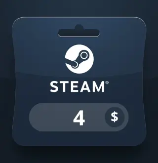 Steam Wallet USD 4 Gift Card LK