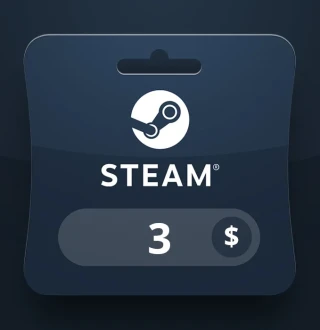 Steam Wallet USD 3 Gift Card MV