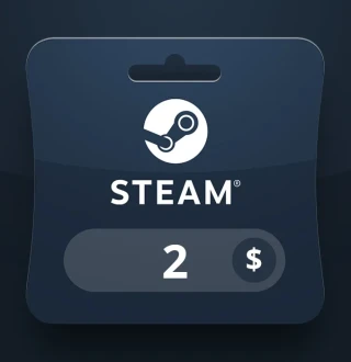 Steam Wallet USD 2 Gift Card MV