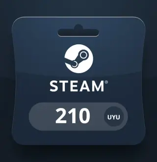 Steam Wallet UYU 210 Gift Card UY