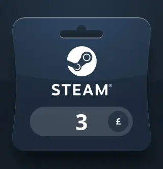 Steam Wallet GBP 3 Gift Card UK