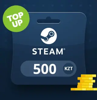 Steam KZT 500 Top Up KZ