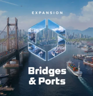 Cities: Skylines II - Bridges & Ports DLC EU PC Steam CD Key