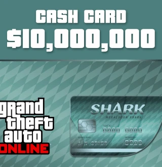 Grand Theft Auto Online - $10,000,000 Megalodon Shark Cash Card EU Xbox Series X|S CD Key