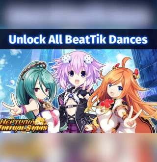 Neptunia Virtual Stars - Unlock All BeatTik Dances DLC EU PC Steam CD Key