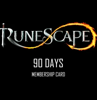 RuneScape 90-Day Prepaid Time Game Card