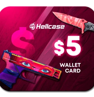 Hellcase.com 5 USD Wallet Card Code