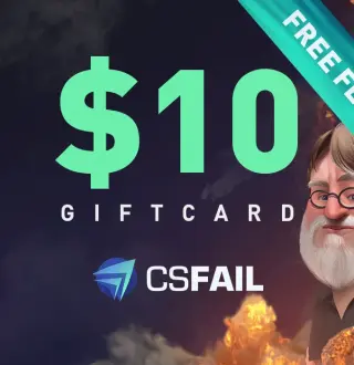 CS fail $10 Gift Card