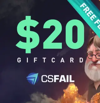 CS fail $20 Gift Card