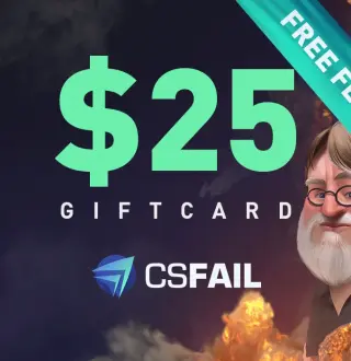 CS fail $25 Gift Card
