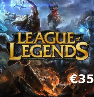 League of Legends 35 EUR Prepaid RP Card EU