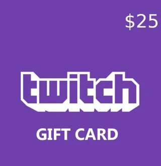 Twitch $25 Gift Card US