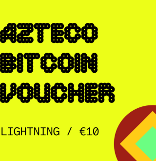 Azteco Bitcoin Lighting €10 Voucher