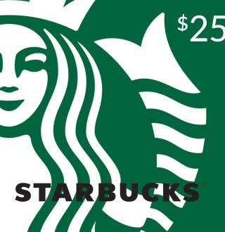 Starbucks $25 Gift Card US