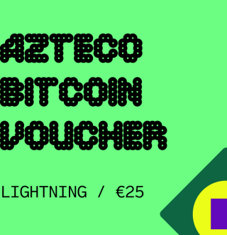 Azteco Bitcoin Lighting €25 Voucher