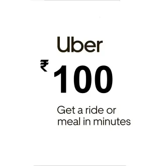 Uber ₹100 IN Gift Card