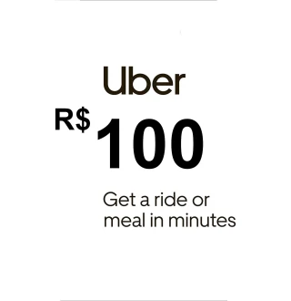 Uber R$100 BR Gift Card