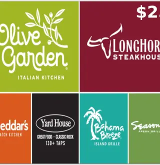 Darden $25 Gift Card US